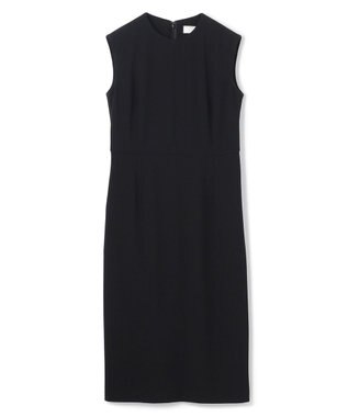 BEIGE， 【L-size】CINDY / クルーネックドレス Black × Black