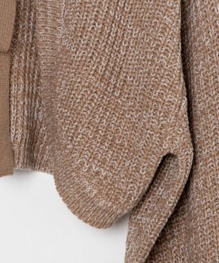 WEGO リボンニットボレロ ベージュ