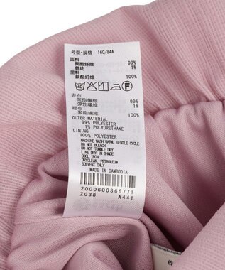 earth music&ecology バルーンヘムブラウス Pink