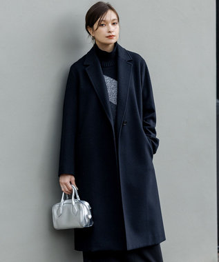 【先行予約】ウールカシミヤメルトン チェスターコート