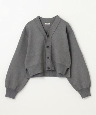 NAVE 【ReNAVE・洗える】スムースニット カーディガン グレー系