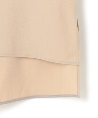 ICB L 【接触冷感・UVカット・洗える】 T/Rドライリネン Tブラウス ベージュ系