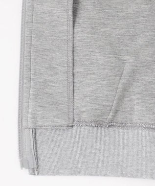 J.PRESS KIDS 【100-130cm】ダンボールニット ロゴ パーカー トップグレー