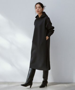 ICB ワイドロングブーツ ブラック系