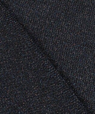 自由区 S 【カタログ掲載】カラーミックスラメスリーブレス ニット ネイビー