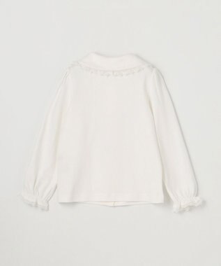 ANY KIDS リボン付き インナー ブラウス ホワイト