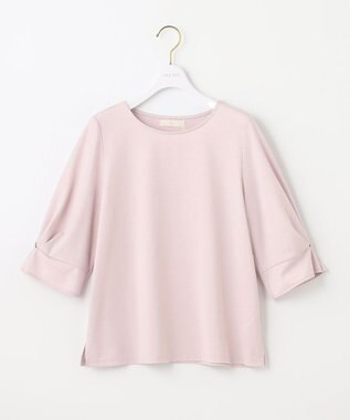 ANY SIS S 【接触冷感・UVカット】サカリバクルーネック プルオーバー ピンク