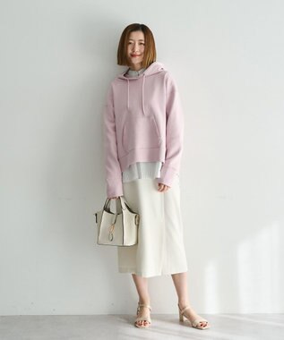 YECCA VECCA サイドベルトナロースカート Ivory