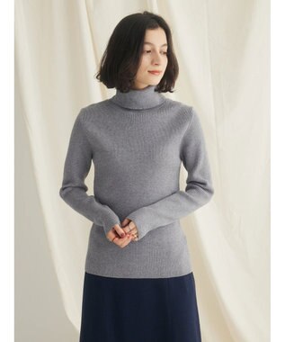 CRAFT STANDARD BOUTIQUE リブタートルネックニットプルオーバー