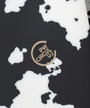 PW CIRCULUS 【MEN】ピント柄 フーディー ブラック系5