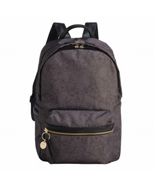 ACE BAGS & LUGGAGE HAyU × ace.  ユッカ リュックサック A4サイズ ２気室 17836 チャコール（ネコヘッド柄）