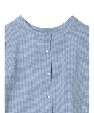 Green Parks ２Ｗａｙ　カラミドビーブラウス Blue