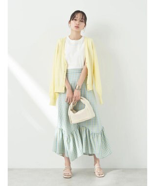 earth music&ecology ノースリーブカットソー（汗じみ防止） Off White