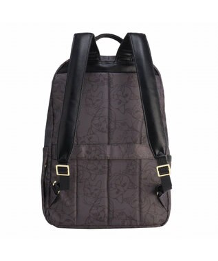 ACE BAGS & LUGGAGE HAyU × ace.  ユッカ リュックサック A4サイズ ２気室 17836 チャコール（ネコヘッド柄）