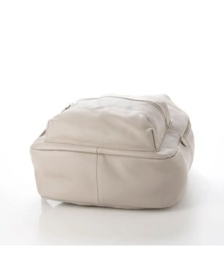 UNBILLION perche / 牛革ソフトシュリンクタイプリュック ライトグレー