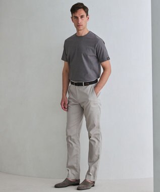 GOTAIRIKU キングサイズ登場【サラサラ/高通気】仕事で着られる 鹿の子 BIZ Tシャツ ダークブラウン/WEB限定/26年新色