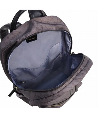 ACE BAGS & LUGGAGE HAyU × ace.  ユッカ リュックサック A4サイズ ２気室 17836 チャコール（ネコヘッド柄）