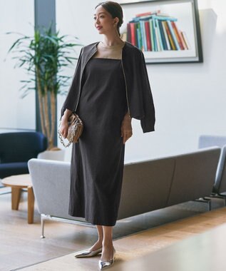 洗える】リネンレーヨンストレッチ ブルゾン / 23区 | ファッション