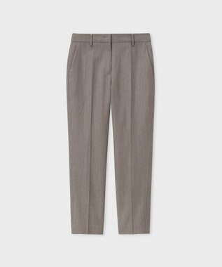 Paul Smith カシミアブレンド フランネル テーパードパンツ グレイッシュベージュ