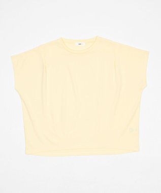 WEGO 【2026春夏新作】接触冷感フレンチスリーブT ライトイエロー