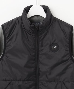 23区GOLF 数量限定！お得セット【WOMEN】撥水ベスト付 ワンピース 着回し力と機能性 長く使える ブラック系