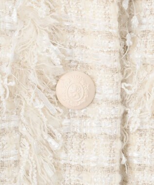 GRACE CONTINENTAL フリンジドルマンジャケット キナリ