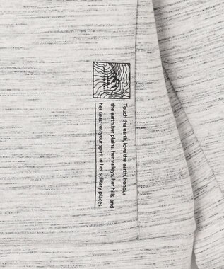 JOSEPH ABBOUD MOUNTAIN 【軽量/ソフト】ソフトダンボールニットジップパーカー ライトグレー系