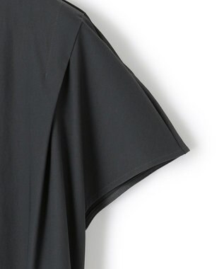 ICB L 【WEB限定・洗える】 アトラストリコット ストレートワンピース チャコール系