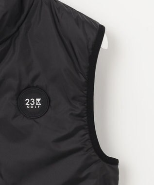 23区GOLF 数量限定！お得セット【WOMEN】撥水ベスト付 ワンピース 着回し力と機能性 長く使える ブラック系
