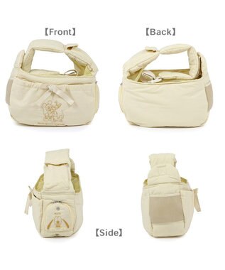 PET PARADISE ディズニー ミッキーマウス＆プルート 通気スリング Ｓ 超小型犬 約1.5～4kg ライトイエロー