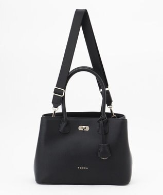 TOCCA ESPOIRE LEATHERBAG バッグ ブラック系