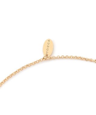 TOCCA 【八木アリサさん着用】SHAKE RIBBON 2WAY BROOCH NECKLACE ブローチネックレス ゴールド系