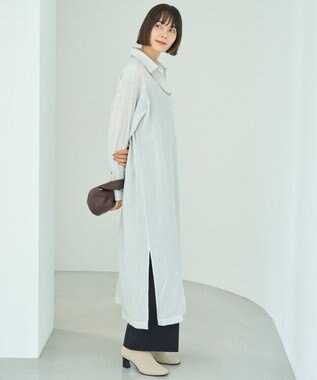 UNFILO マイビューティ ストレートパンツ ブラック