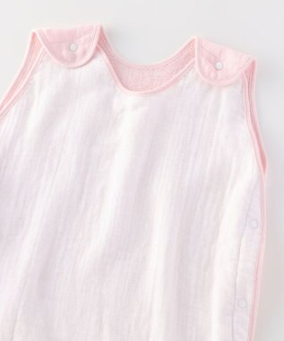 UCHINO マシュマロガーゼ&パイル　ベビースリーパー ホワイト