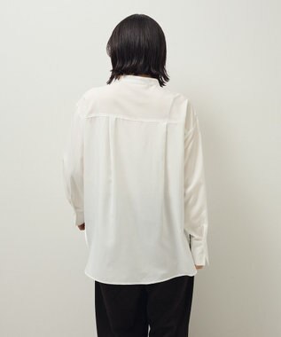 Green Parks バンドカラーインナーシャツ Off White