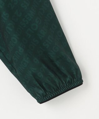 23区GOLF 【MEN】エアリージャージ ストレッチライトブルゾン ダークグリーン系5