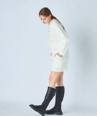 OP／FILA 【ocean pacific】ふんわりハグニットショートパンツ オフホワイト