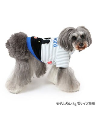 PET PARADISE リサとガスパール リブＴシャツ 《フェイス ガスパール》 小型犬 ガスパール
