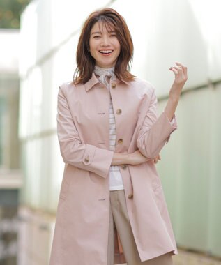 J.PRESS LADIES azulejoスクエアプリント スカーフ ベージュ系5