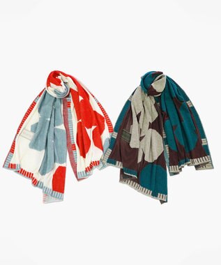 nitorito 【UNISEX】stone ストール brown