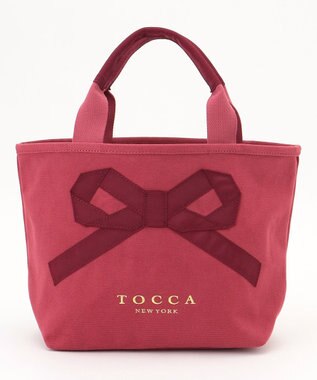 TOCCA 【選べる2種類のデザイン！】MEMORIES OF TOCCA CANVAS TOTE トートバッグ レッド系