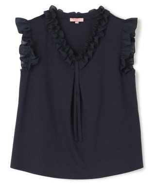 TOCCA 【洗える！】LITTLE BOW トップス ネイビー系