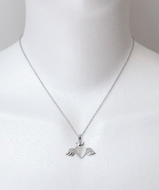 WEGO Lステンレスストーンモチーフネックレス