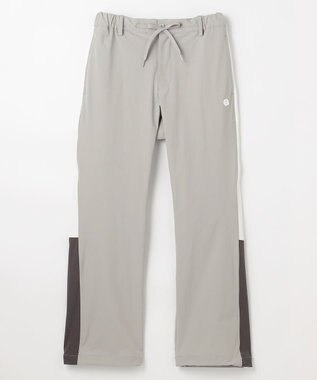 PW CIRCULUS 【MEN】サイドラインストレートワイドパンツ ゴルフ グレー系