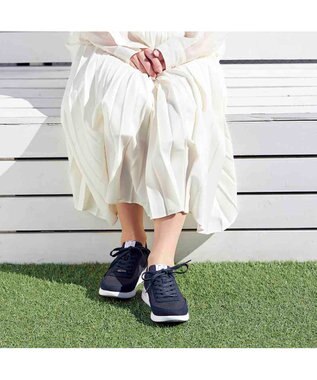 Riz raffinee <Riz raffinee>【le coq sportif×Riz raffinee】レースアップスニーカー ネイビー