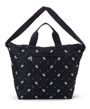 LeSportsac DELUXE EASY CARRY TOTE/フローラルラティスEMB フローラルラティスEMB