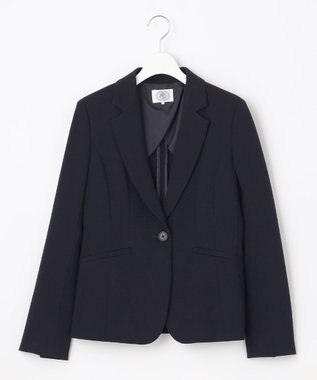 J.PRESS LADIES S 【洗える・UVカット】 アルファクロスジャージー テーラード ジャケット ネイビー系