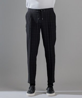 JOSEPH HOMME グレンチェックジャガード  /  TEDDY EASY ブラック系