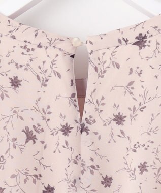 ANY SIS 【洗える】フラワーブルームパフスーブ ワンピース アイボリー系