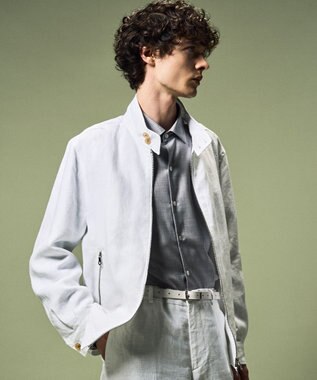 JOSEPH HOMME ベルギーリネンオックス　スウィングトップ ホワイト系